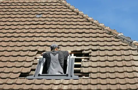 Pose de velux - Mornac